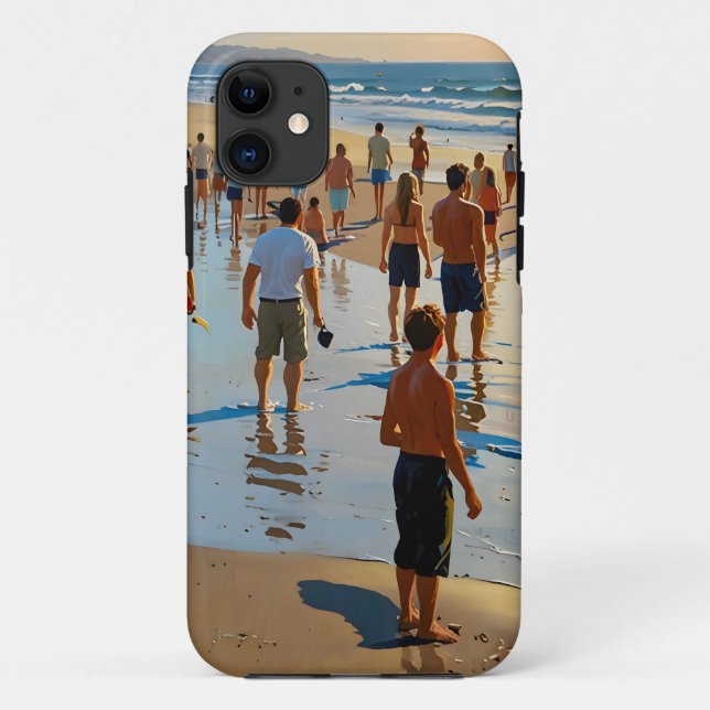Funda De Case-Mate Para iPhone Paseo Marítimo (Reverso)