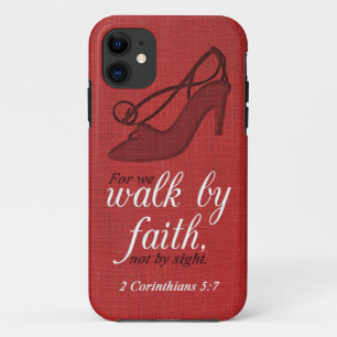 Funda Para iPhone 11 Paseo por cita del verso de la biblia del 5:7 de
