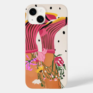 Funda Para iPhone 14 De Case-Mate Pasos botánicos