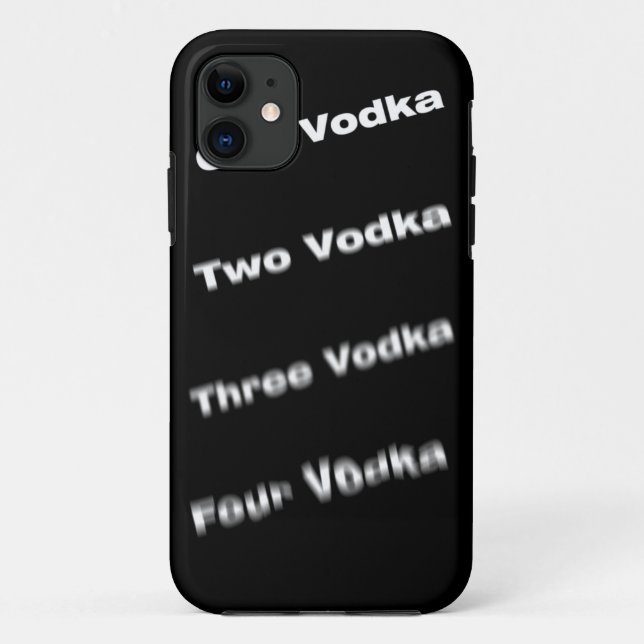 Funda De Case-Mate Para iPhone Pasos de la vodka (Reverso)