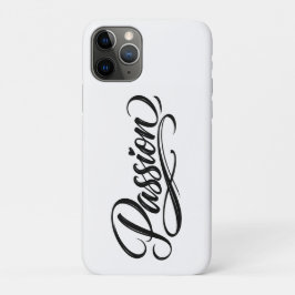 Funda Para iPhone 11 Pro Passion Script | Elegant Minimalist Typography