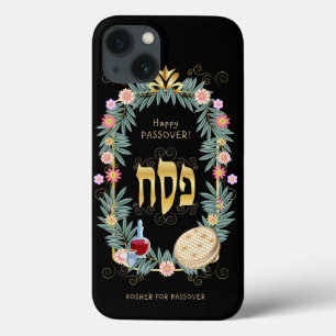 Funda Para iPhone 13 Passover Seder Pesach kosher del vintage
