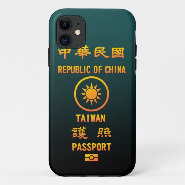FUNDA DE Case-Mate PARA iPhone PASSPORT(TAIWAN) (Reverso)