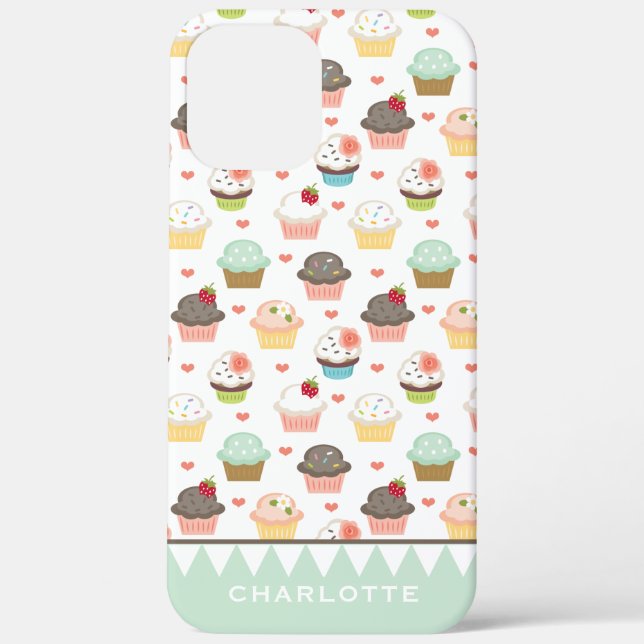 Funda De Case-Mate Para iPhone Pastel de Bonito personalizado (Reverso )