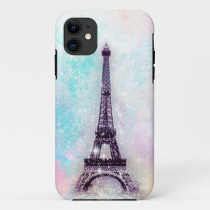 Funda Para iPhone 11 Pastel de la torre Eiffel