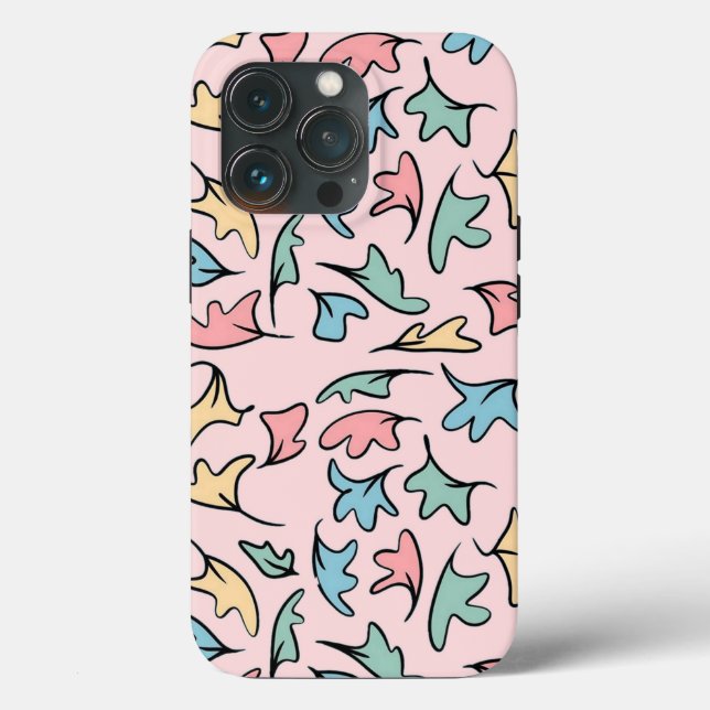 Funda De Case-Mate Para iPhone Pastel deja rosa (Reverso )