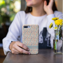 Funda Para iPhone 13 Pastel estilo bohemio