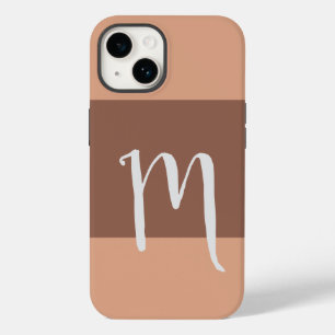 Funda Para iPhone 14 De Case-Mate Pastel Inicial Monogramado Moderno