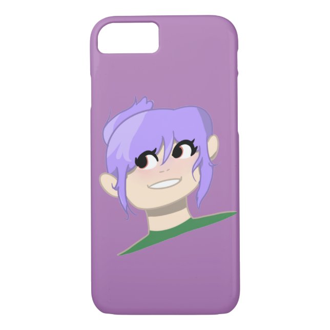 Funda De Case-Mate Para iPhone Pastel Personalizado femenina cara (Reverso)