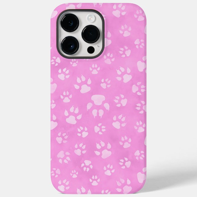 FUNDA DE Case-Mate PARA iPhone PASTEL PINK DOG PAG (Reverso )