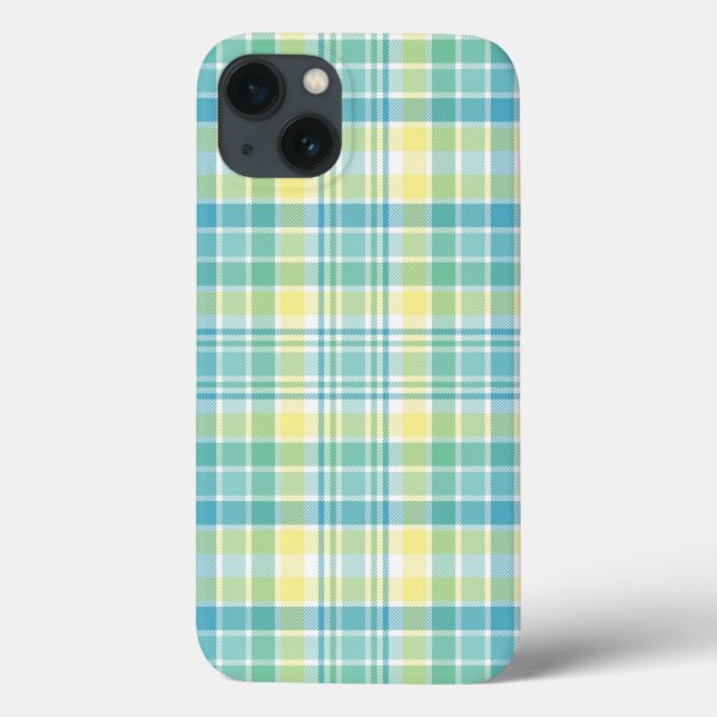 Funda De Case-Mate Para iPhone Pastel Plaid (Reverso)