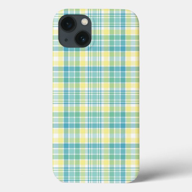 Funda De Case-Mate Para iPhone Pastel Plaid (Reverso)