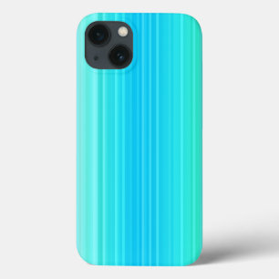 Funda Para iPhone 13 Pastel Resumen Rayos verdes turquesas