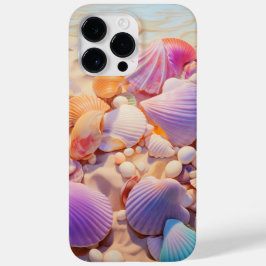 FUNDA PARA iPhone 14 PRO MAX DE Case-Mate PASTEL VEMER SEASHELLS EN LA PLAYA
