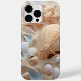 FUNDA PARA iPhone 14 PRO MAX DE Case-Mate PASTEL VEMER SEASHELLS EN LA PLAYA