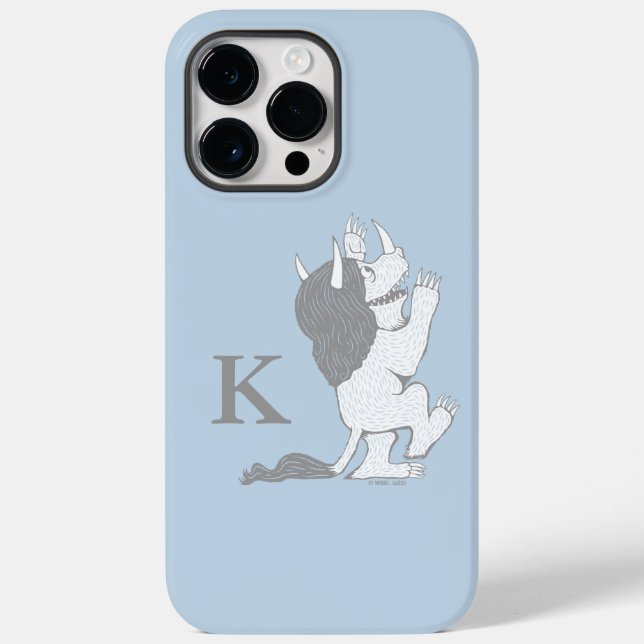 Funda De Case-Mate Para iPhone Pastel Wild Thing | Añadir su inicial (Reverso )