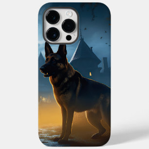 Funda Para iPhone 14 Pro Max De Case-Mate Pastor Alemán de Halloween Aterrador