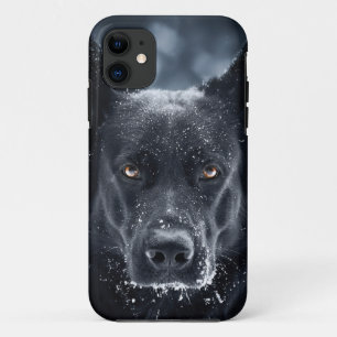 Funda Para iPhone 11 Pastor Alemán Negro