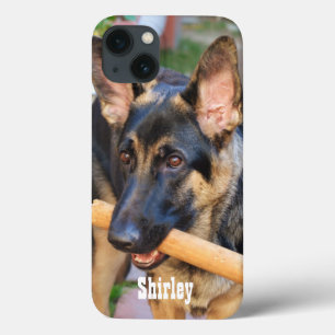 Funda Para iPhone 13 Pastor alemán por Shirley Taylor