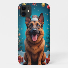 Funda Para iPhone 11 Pastor alemán, sentado
