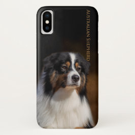 Funda Para iPhone X  Pastor australiano