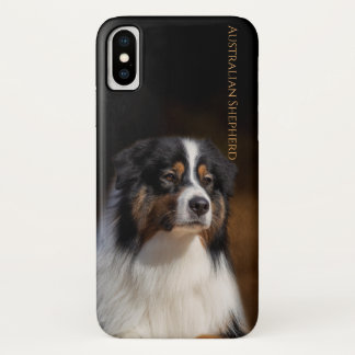Funda Para iPhone X Pastor australiano