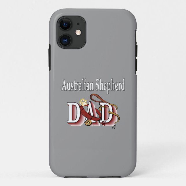 Funda De Case-Mate Para iPhone Pastor Australiano (Reverso)