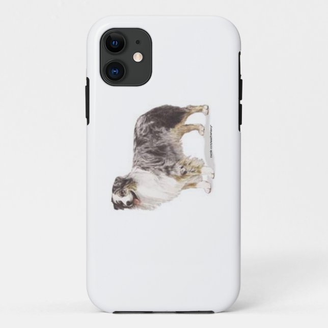 Funda De Case-Mate Para iPhone Pastor australiano (Reverso)