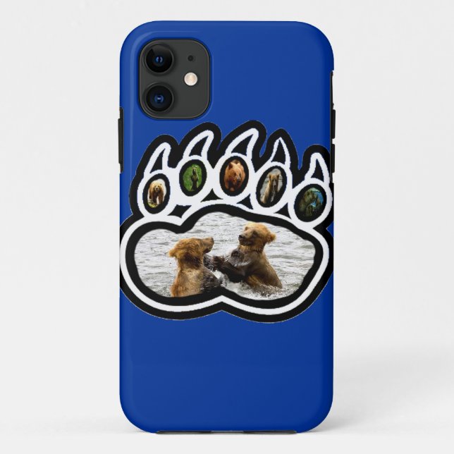 Funda De Case-Mate Para iPhone Pata de oso (Reverso)