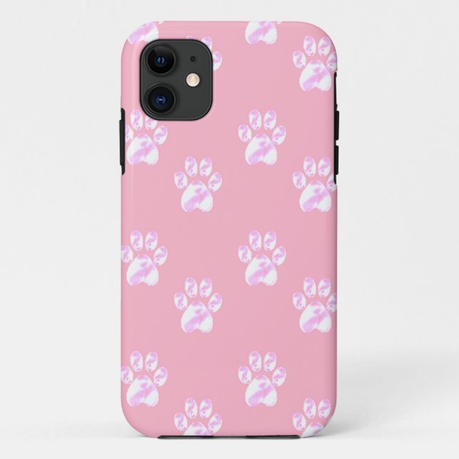 Funda De Case-Mate Para iPhone patas blancas (Reverso)