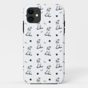 Funda Para iPhone 11 Patas de los huesos n de los terrieres de