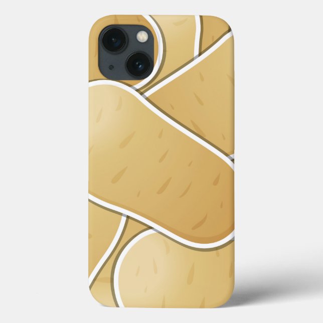 Funda De Case-Mate Para iPhone Patata divertida (Reverso)