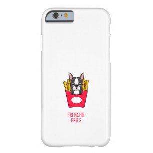 Funda Barely There Para iPhone 6 Patatas fritas con bulldog francés