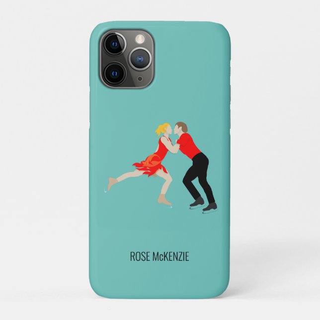 Funda De Case-Mate Para iPhone Patinaje artístico (Reverso)