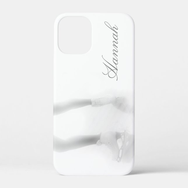 Funda De Case-Mate Para iPhone Patinaje sobre hielo (Reverso )