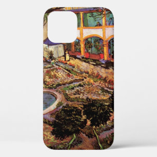 Funda Para iPhone 12 Patio del hospital de Arles por Vincent van Gogh
