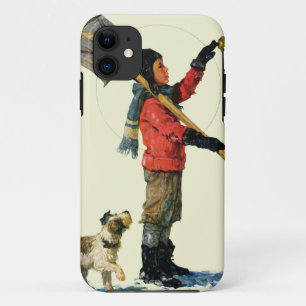 Funda Para iPhone 11 Pato cuchara de la nieve