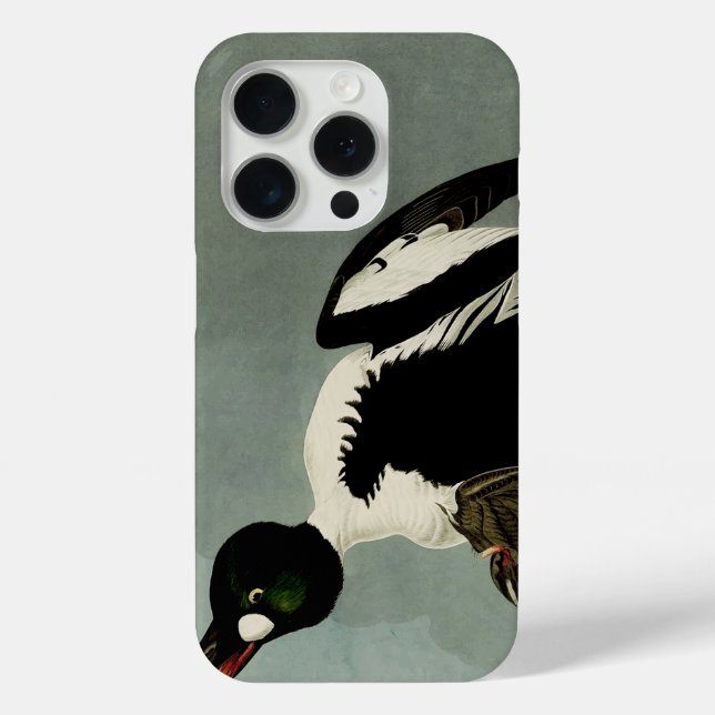 Funda De Case-Mate Para iPhone Pato de mar de ojo dorado común (Reverso )
