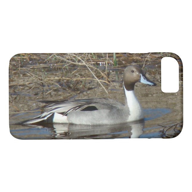 Funda De Case-Mate Para iPhone Pato Drake del pato rojizo B5 (Reverso (horizontal))