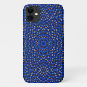 Funda Para iPhone 11 Pato en caleidoscopio azul...