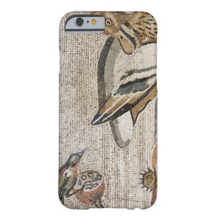 Funda Barely There Para iPhone 6 Pato y pájaro, mosaico del Nilo, casa del fauno