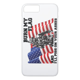 Funda Para iPhone 8 Plus/7 Plus Patriota americano