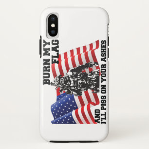 Funda Para iPhone XS Patriota americano