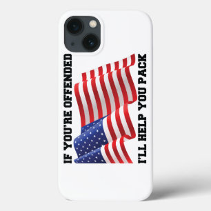 Funda Para iPhone 13 patriota americano