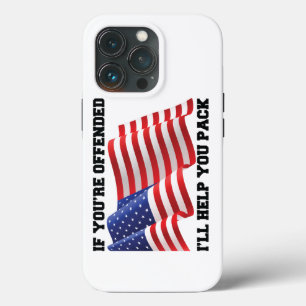 Funda Para iPhone 13 Pro Patriota estadounidense