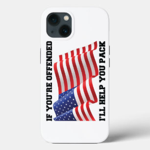 Funda Para iPhone 13 Patriota estadounidense