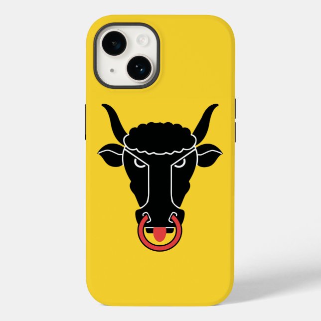 Funda De Case-Mate Para iPhone Patriotic Apple Case-Mate, Uri canton Flag (Reverso )