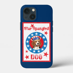 Funda Para iPhone 13 Mini Patriotic Beagle