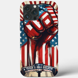 Funda Para iPhone 13 Pro Max patriótico