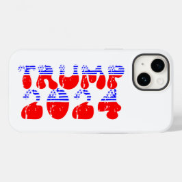 Funda Para iPhone 14 De Case-Mate Patriótico retro vintage Trump 2024